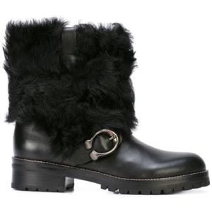 NWT COACH LEIGHTON BOOTS ☁️✨🖤🤍